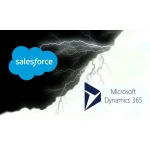 Image représentant Salesforce vs Dynamics 365 - Deux CRM très puissants