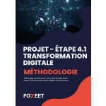 Image représentant Méthodologie Projet - Etape 4.1 de la transformation digitale