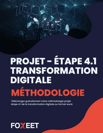 Document téléchargeable Méthodologie Projet - Etape 4.1 de la transformation digitale