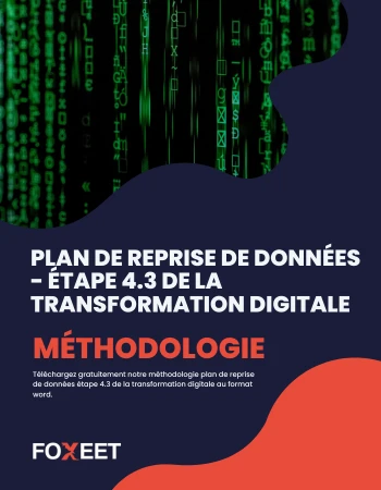 Document téléchargeable Étape 4.3 de la transformation digitale : Plan de reprise des données, une étape critique