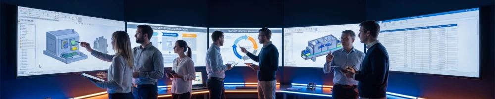 Illustration:Comparatif des 8 meilleurs logiciels PLM en 2026 : Windchill, Teamcenter,...