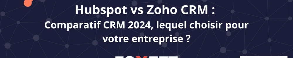 Illustration:Découvrez le comparatif complet entre HubSpot et Zoho CRM en 2024. Compa...