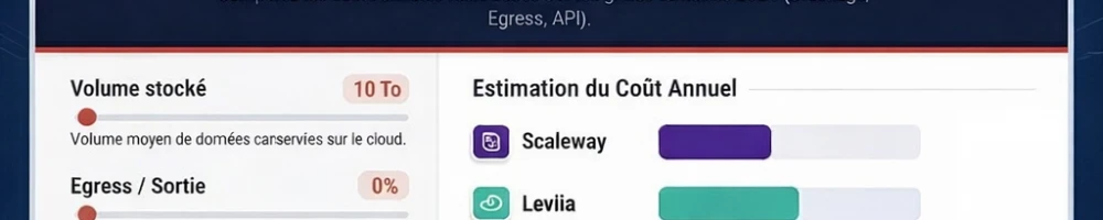 Illustration:Ne choisissez pas votre stockage Cloud au prix du To. Notre comparatif S3...