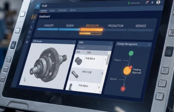 Illustration:Top 8 logiciels PLM en 2026 : comparatif des meilleures solutions de gest...