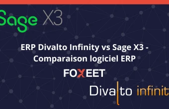 Illustration:ERP DIVALTO INFINITY vs SAGE X3, quel est l’ERP le plus adapté à votr...