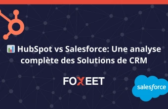 Illustration:Découvrez notre comparatif complet entre HubSpot et Salesforce, deux des...