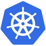 Logo Kubernetes - Plateformes de Gestion de Conteneurs