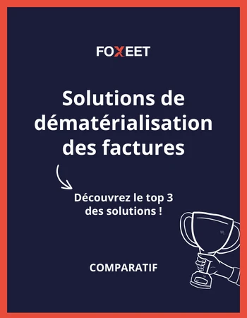 Illustration:Top 3 des solutions de dématérialisation de factures sur la base d’un...