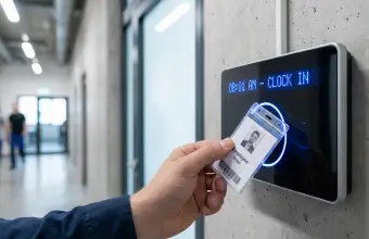 Illustration:Kelio, Timmi Temps, Skello, Factorial : comparatif des 9 meilleurs logici...