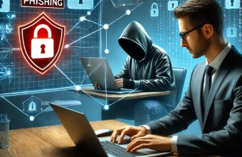 Illustration:Le phishing menace la sécurité informatique des entreprises. Découvrez...