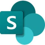 Logo Microsoft SharePoint - Solutions de Travail Numérique pour Entreprises