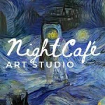 Logo NightCafe - Intelligence Artificielle