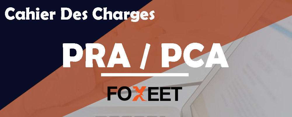 Solution Pra Pca Exemple De Cahier Des Charges Pra Pca - 