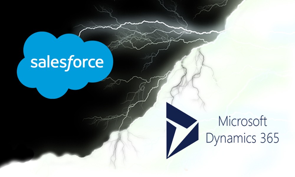 salesfoce vs dynamics 365